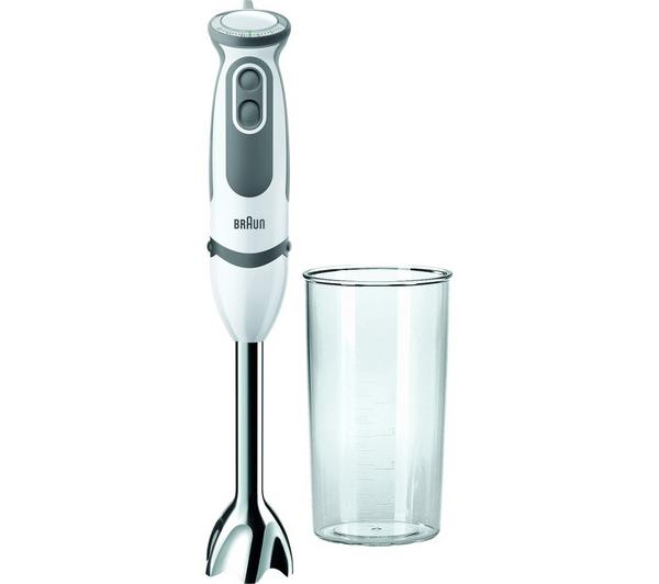 Braun House Hold mq5200 Hand Blender, Plastic, White/Grey