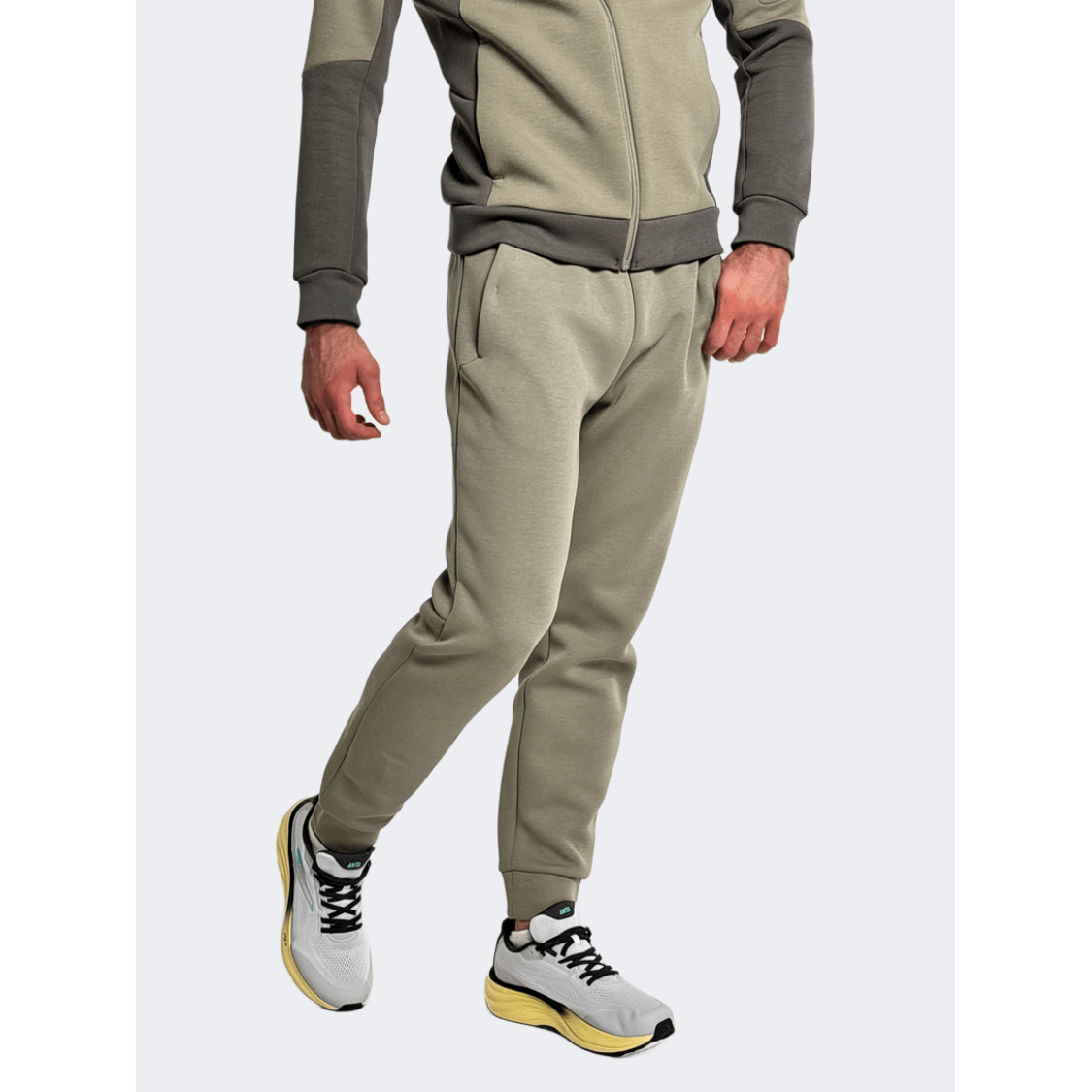Anta Knit Men Training Pant Bean Green - Medaid International