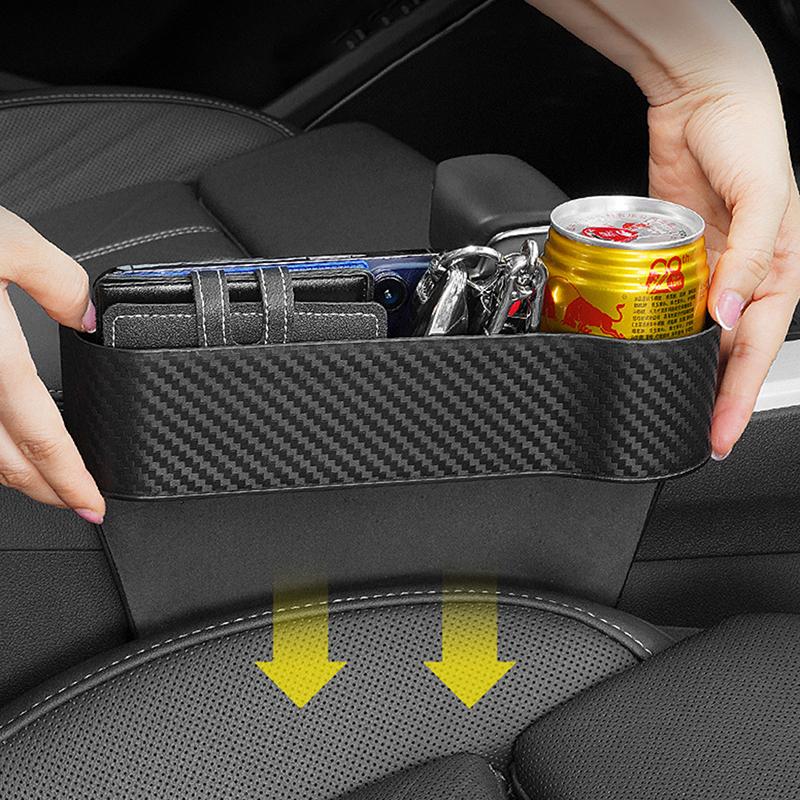 Carbon Fiber Car Seat Organizer