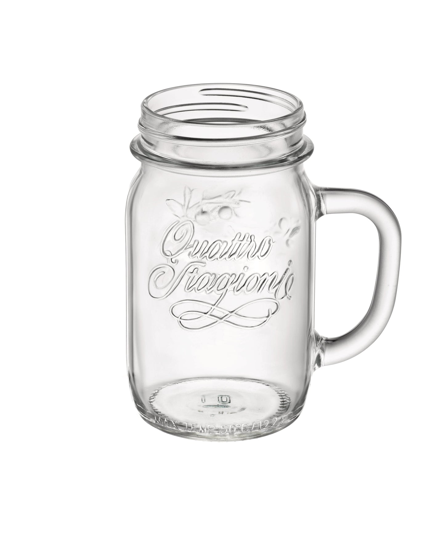 bormioli rocco quattro stagioni jar with handle(without lid) 41cl