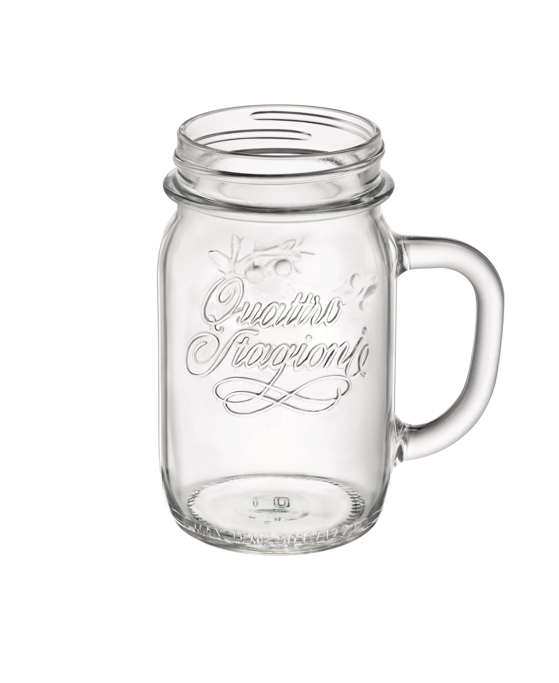 bormioli rocco quattro stagioni jar with handle(without lid) 41cl