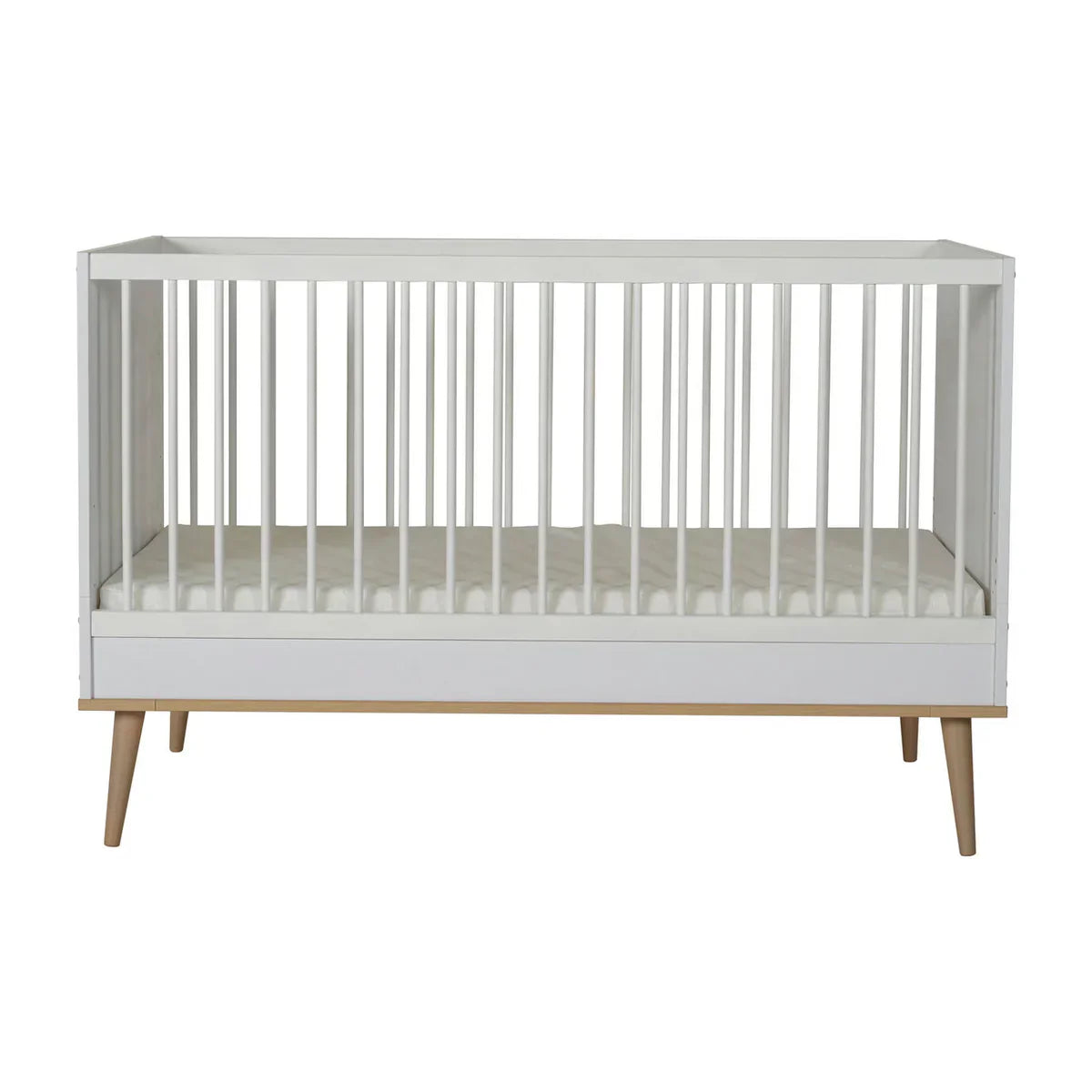 Quax - Flow Bed 140x70cm - Convertible cot - White