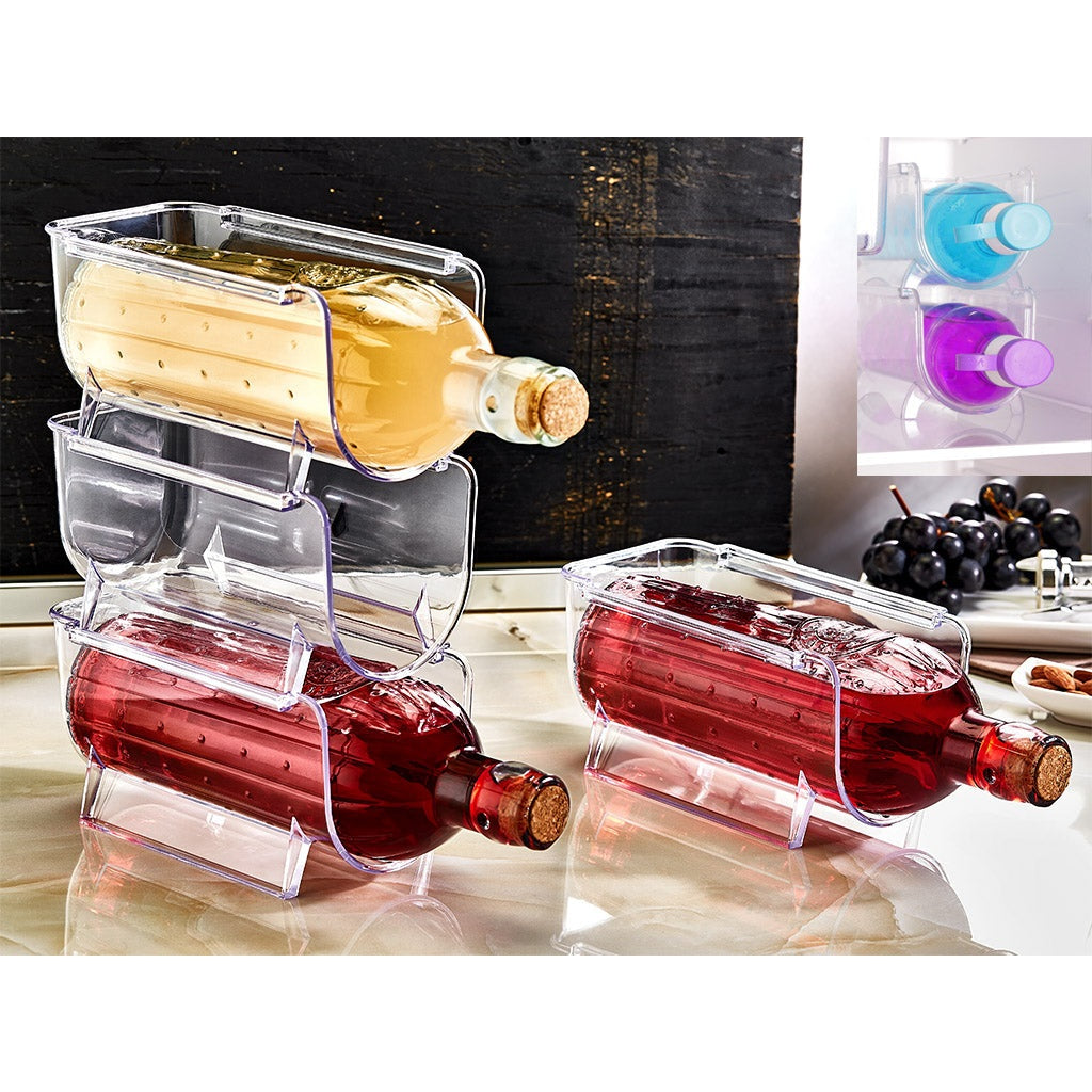 Clear Bottle Organizer 11.5 x 21 x 10 cm