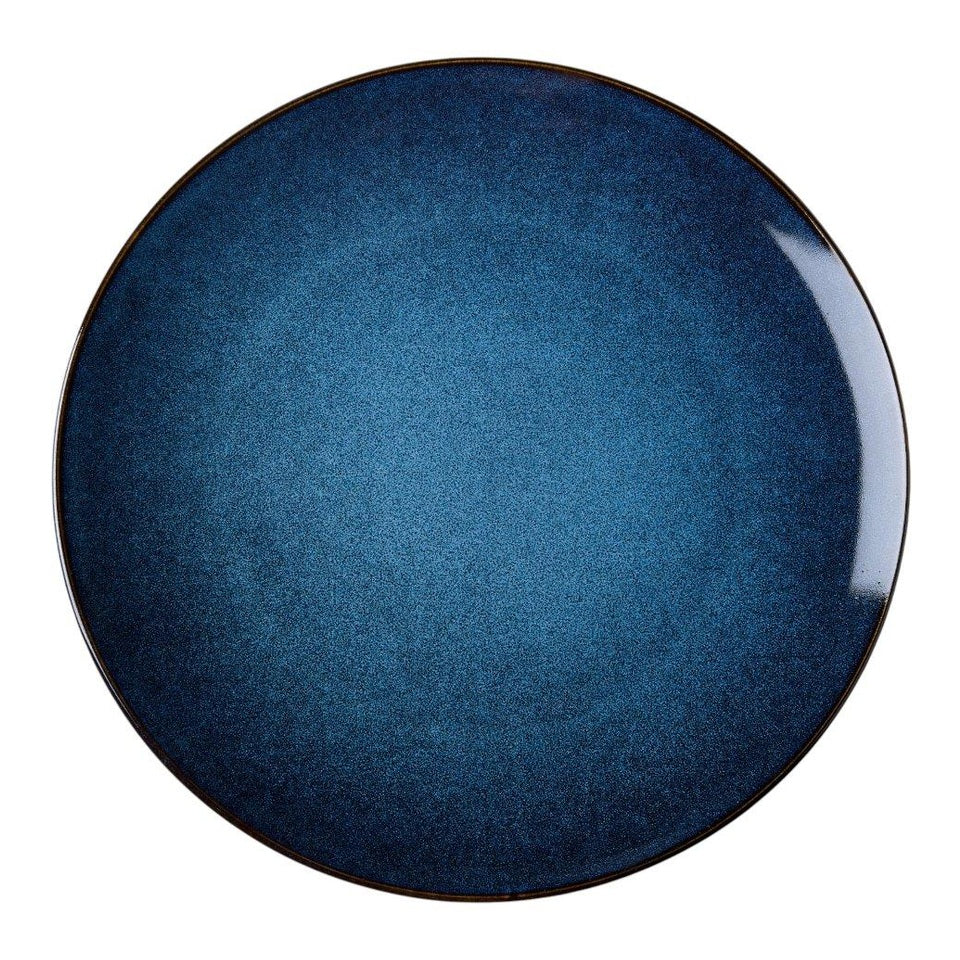Dosthoff "Starry" Blue Glazed Dinner Plate 27 cm