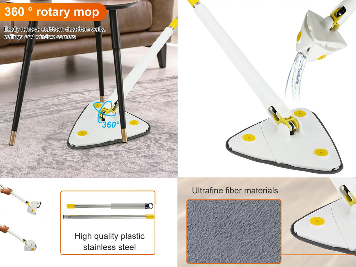 Cleaning Mop 360° Rotatable Super Water Absorption