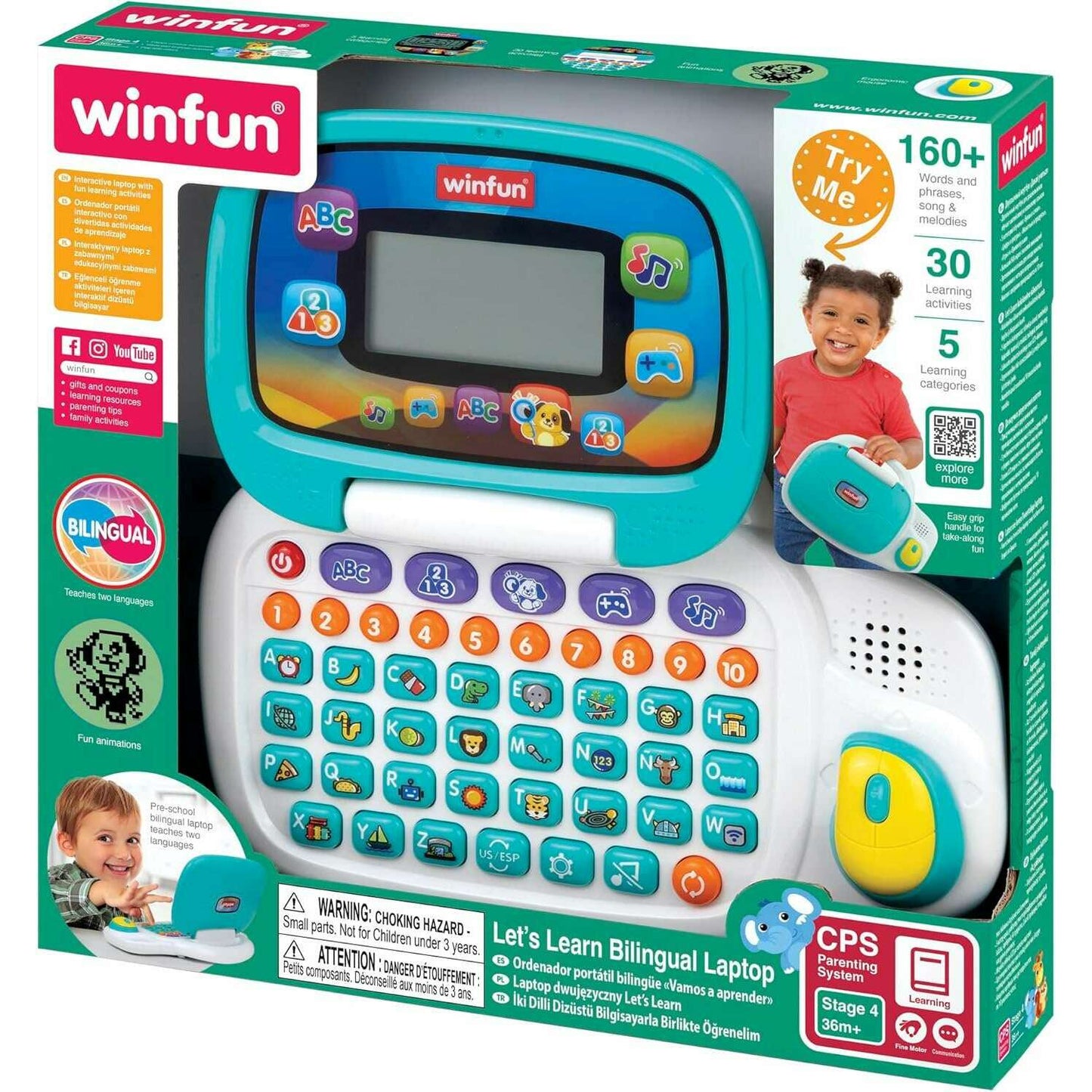 Let's Learn -  Bilingual Laptop - Medaid International