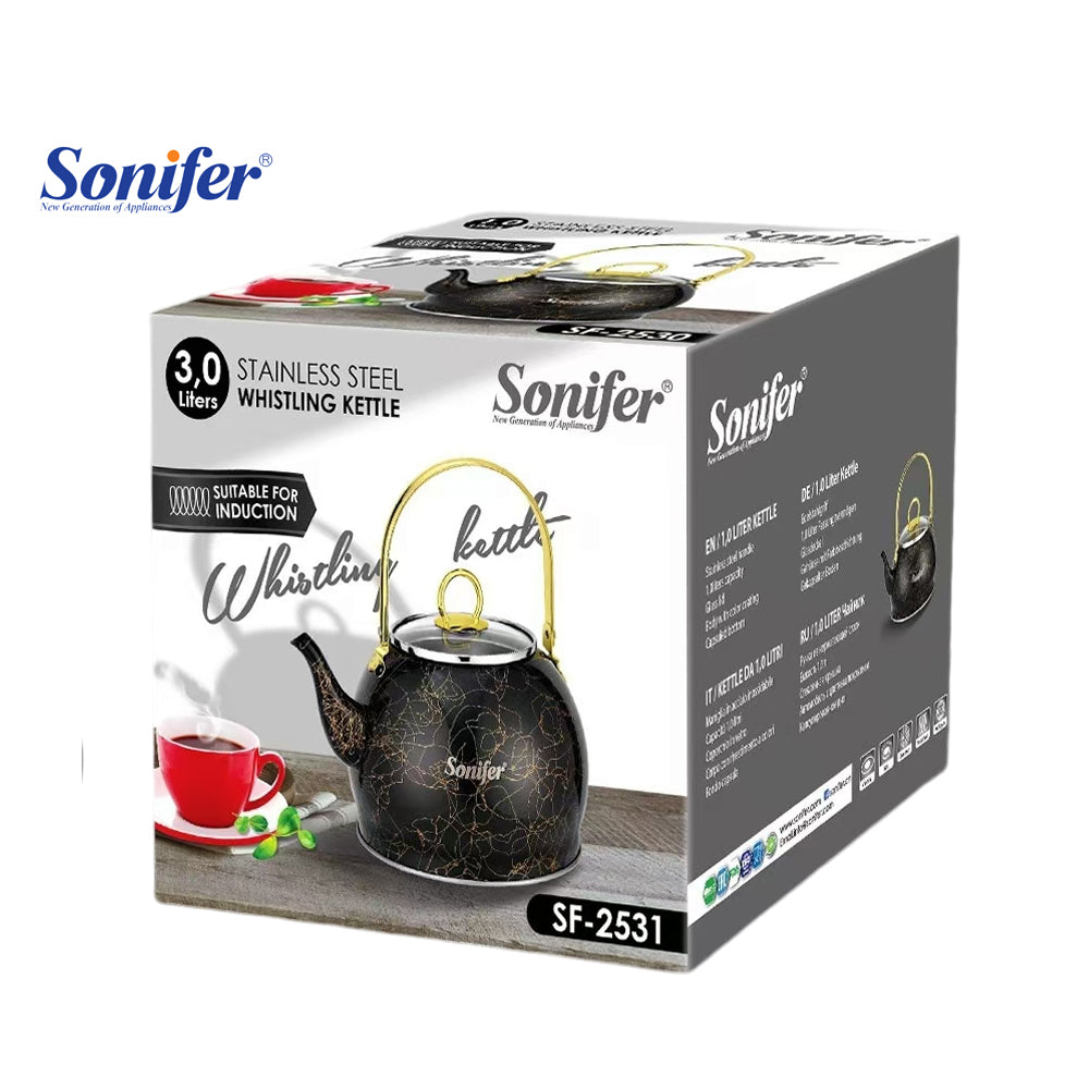 Sonifer 3L Stainless Steel Tea Pot SF-2531