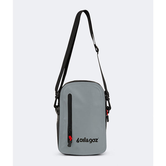 Oil And Gaz Durable Unisex Lifestyle Water Proof Cross Bag Grey/Red - Medaid International