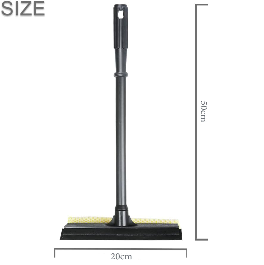 Danny Home Sponge Scrubber Rubber Blade Window Wiper 20x50cm