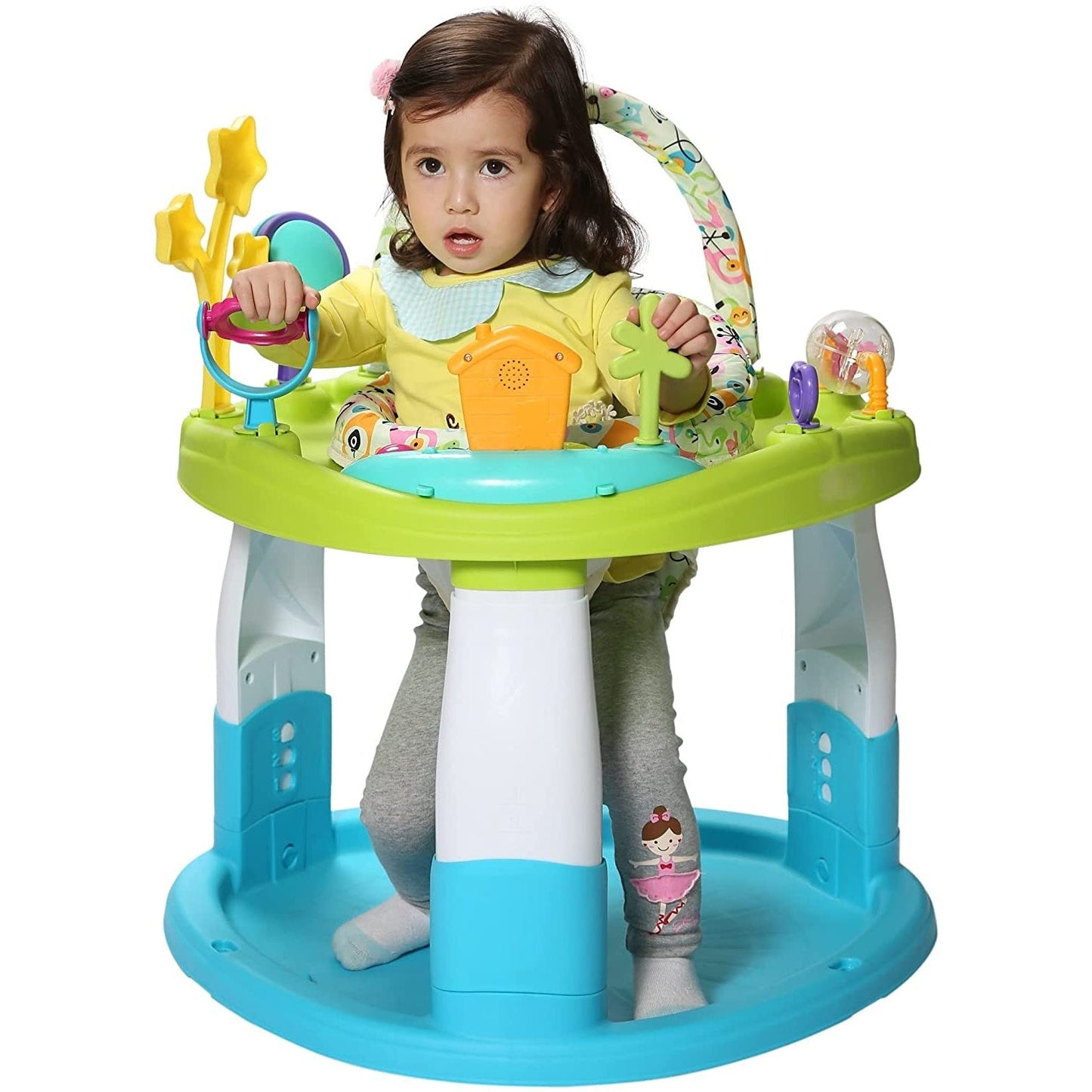 Spuddies Oasis Activity Center Jumper With Toys