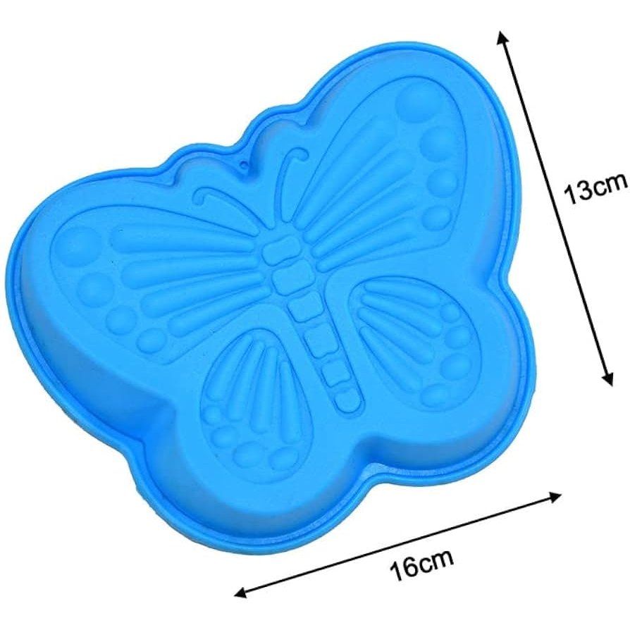 Gambit Silicone Baking Microwave Safe Butterfly Shape Cake Cup