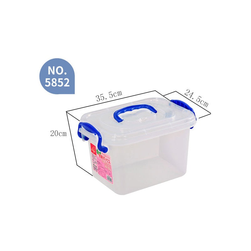 ECOPLUS Clear Storage Box 12 lt