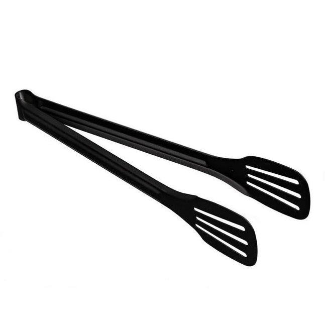 Black SS Food Tong 25 cm