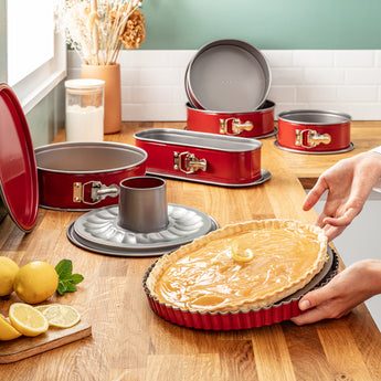 TEFAL Deli Bake 28 cm Tart Pan with removable base