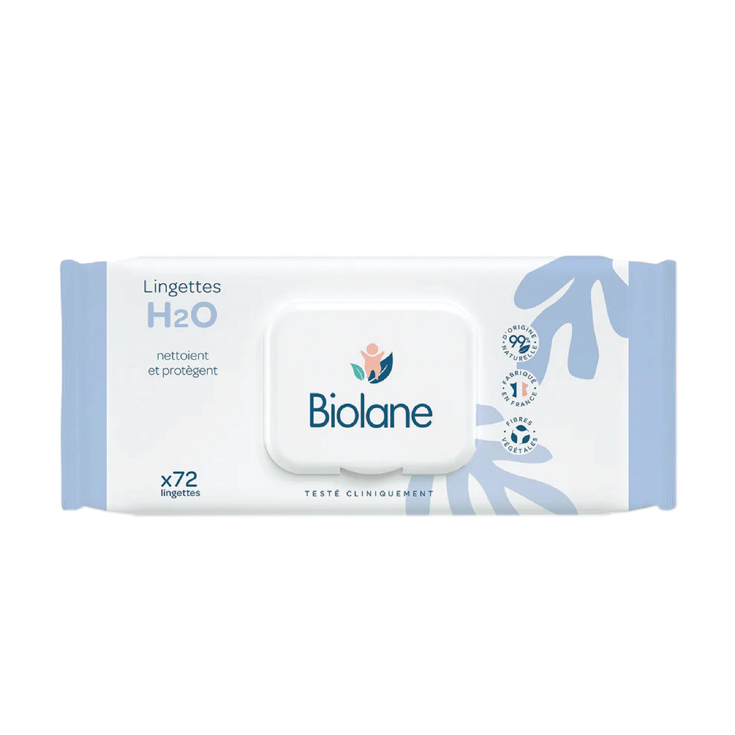 Biolane Thick H2O Baby Wipes - 72 Wipes - Medaid - Lebanon