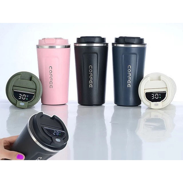 Digital Stainless Steel Travel Mug  500 ml
