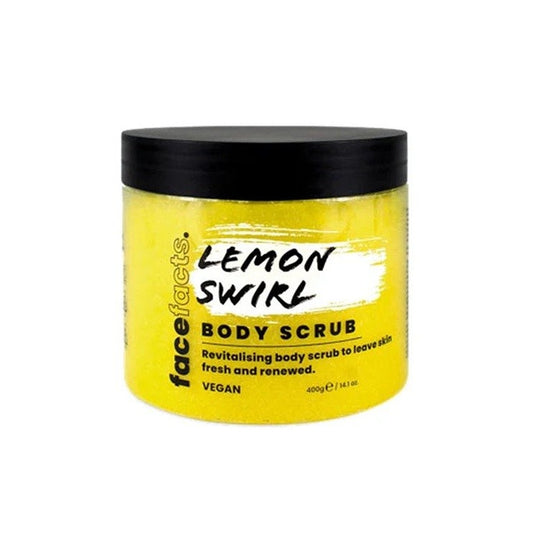 Face Facts Lemon Swirl Body Scrub