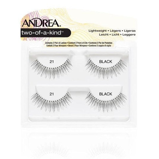 Andrea Lash Strip Black 21 Pack of 2 - Medaid