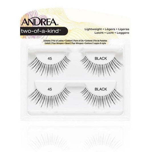 Andrea Lash Strip Black 45 Pack of 2 - Medaid