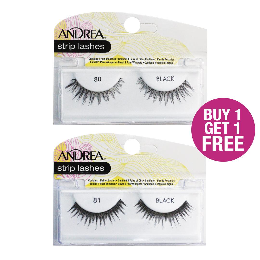 Andrea Lash Strip Mod Black Pack Of 2 - Medaid International