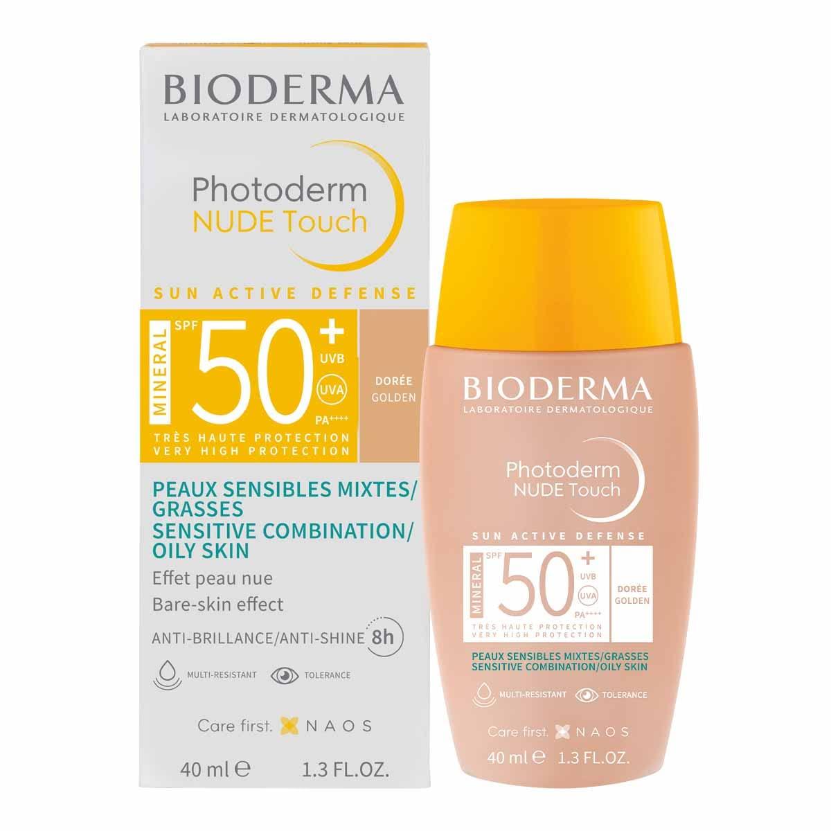 Bioderma Photoderm Nude Touch Spf 50+ Golden Tint - Medaid International