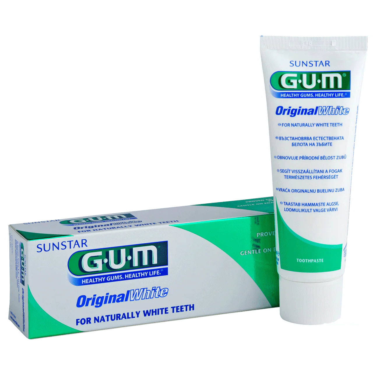 GUM Original White Toothpaste - Medaid