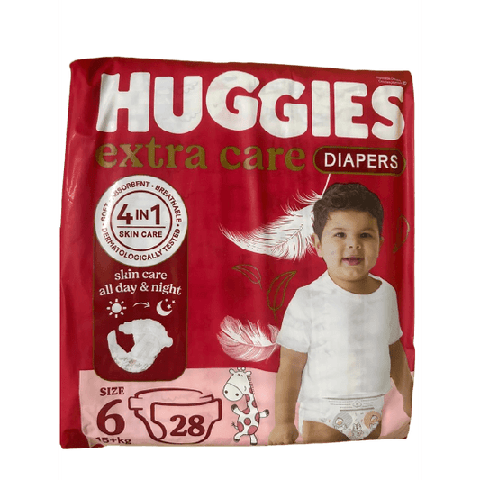 Huggies  N.6 (15+Kg) 28Pieces - Medaid