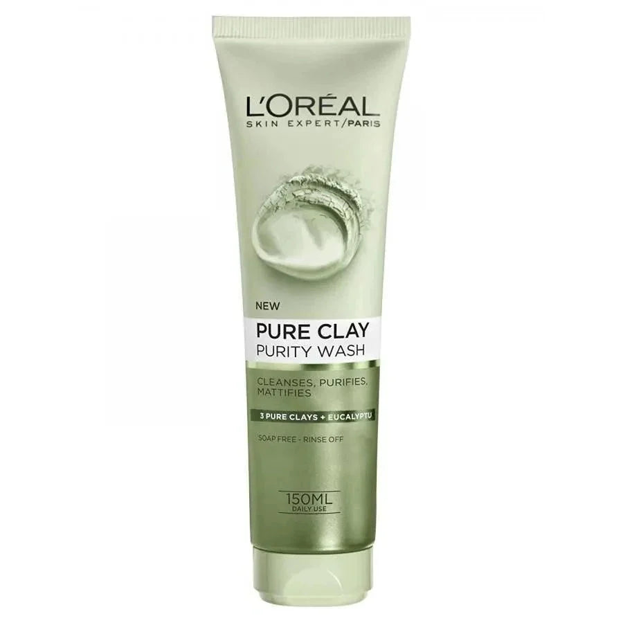 L'Oréal Pure Clay Foam Wash Green Purifying - Medaid
