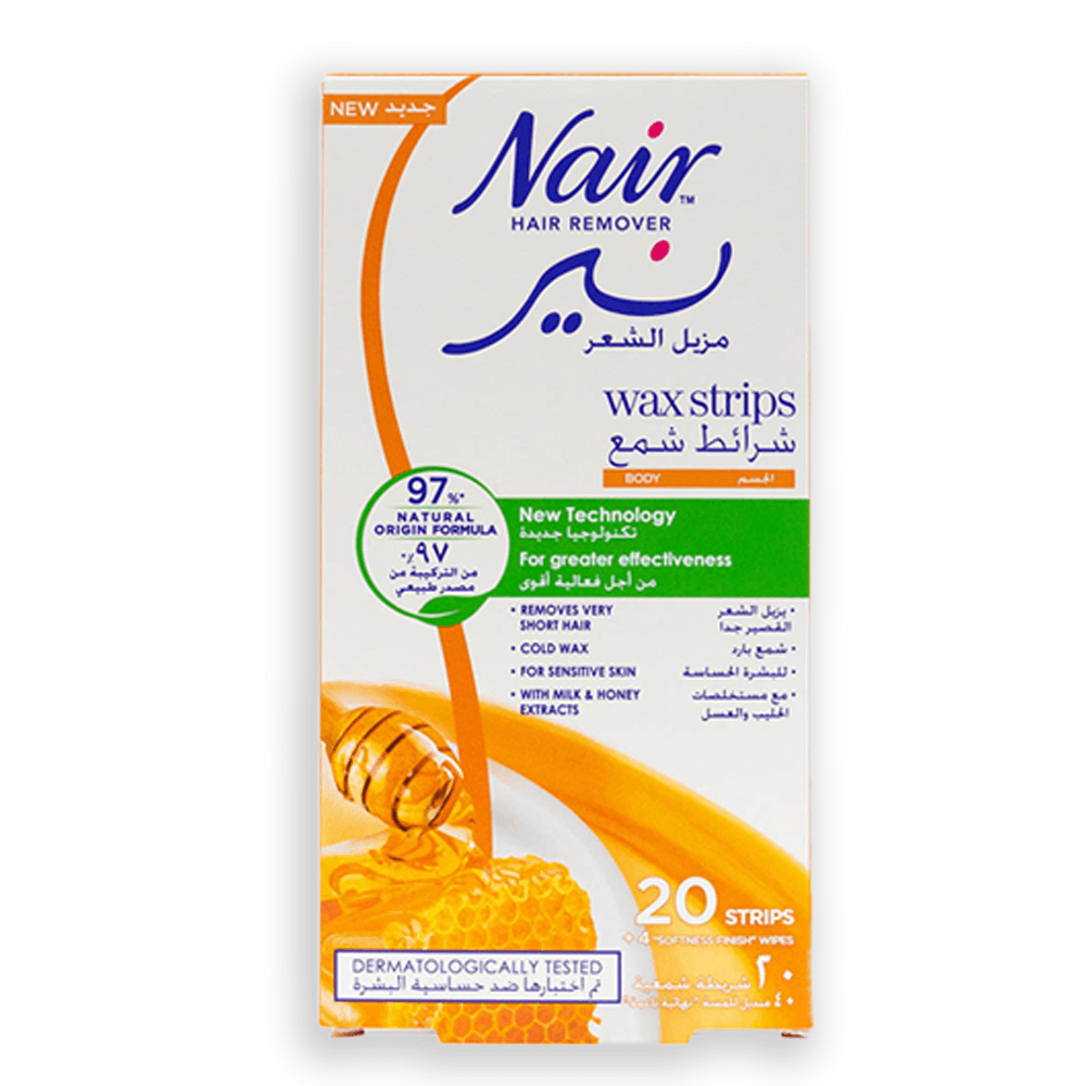 Nair Body Wax Strips - Medaid