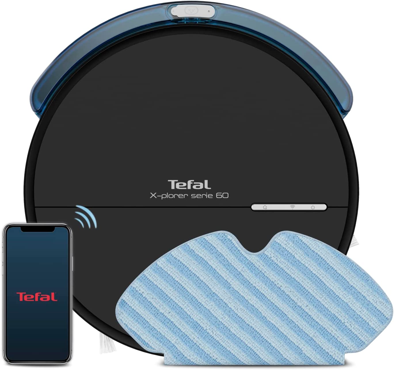 Tefal X PLORER Serie 60 Robot Vacuum Cleaner, RG7445HO