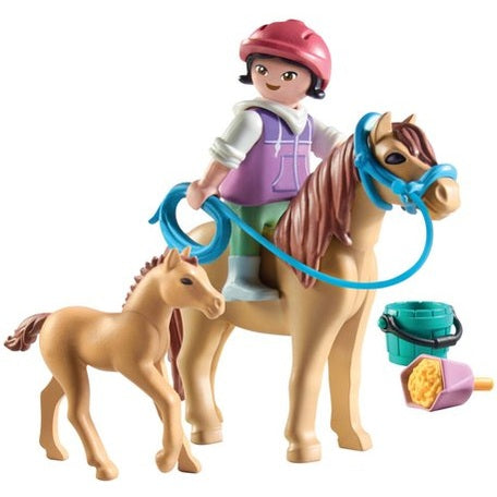 Playmobil Child with Ponies