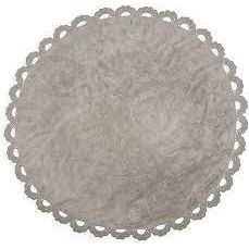 Aratextil Washable Rug Chanel Grey 140 cm Cotton