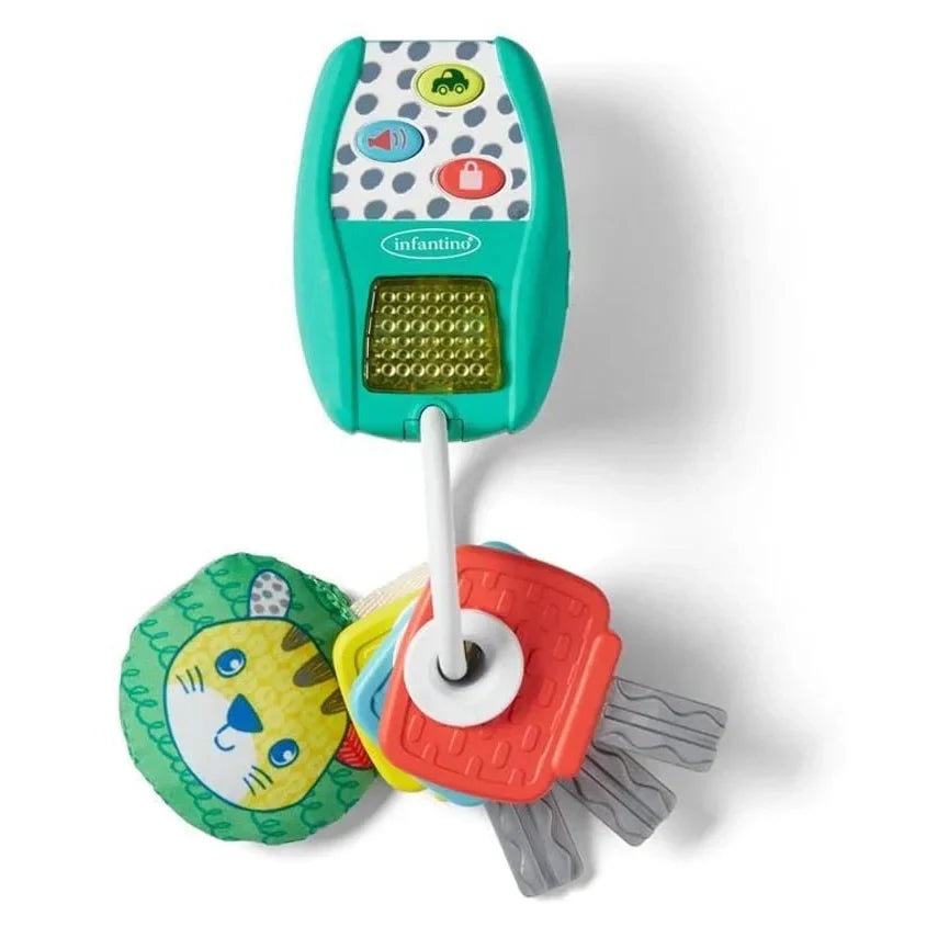 Infantino Lights & Music Busy Key Set Baby Toy