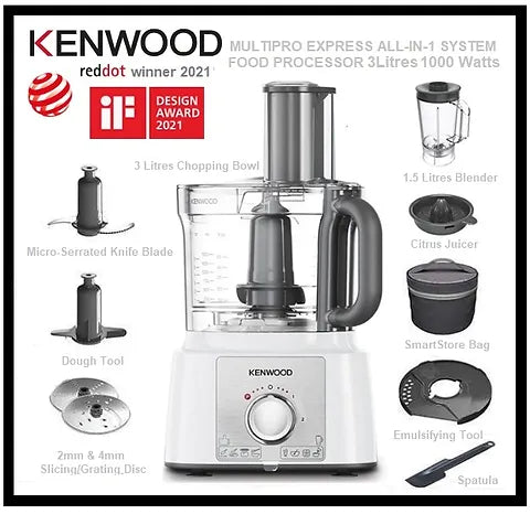 Kenwood MultiPro Express White FDP65.450WH
