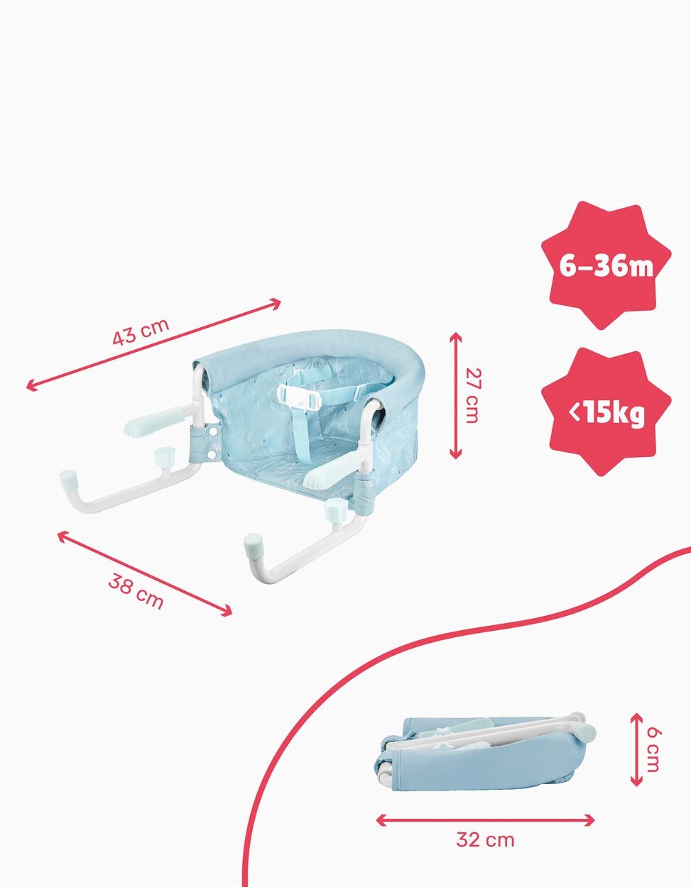Babymoov Badabulle Portable High Chair