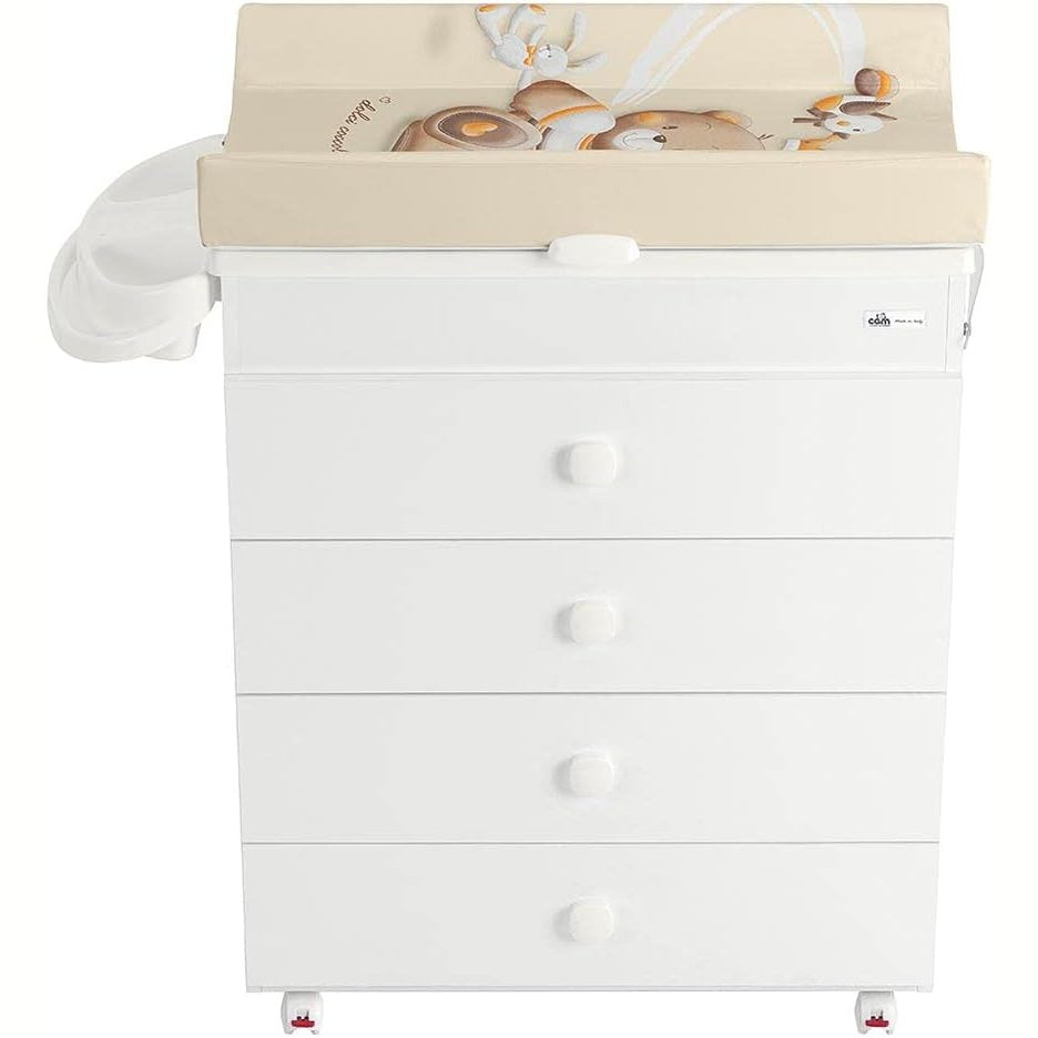 Asia White Chest Of Drawers