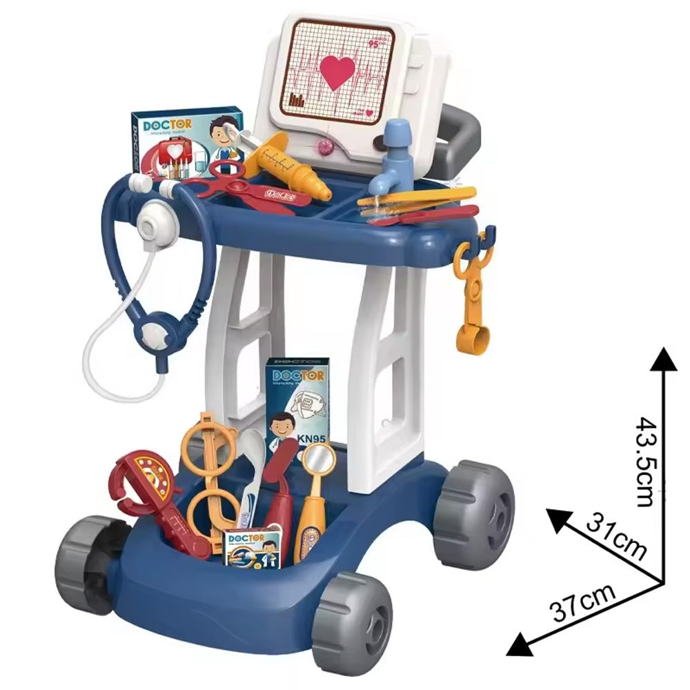 Light Sound Wheeled Doctor Tools Set