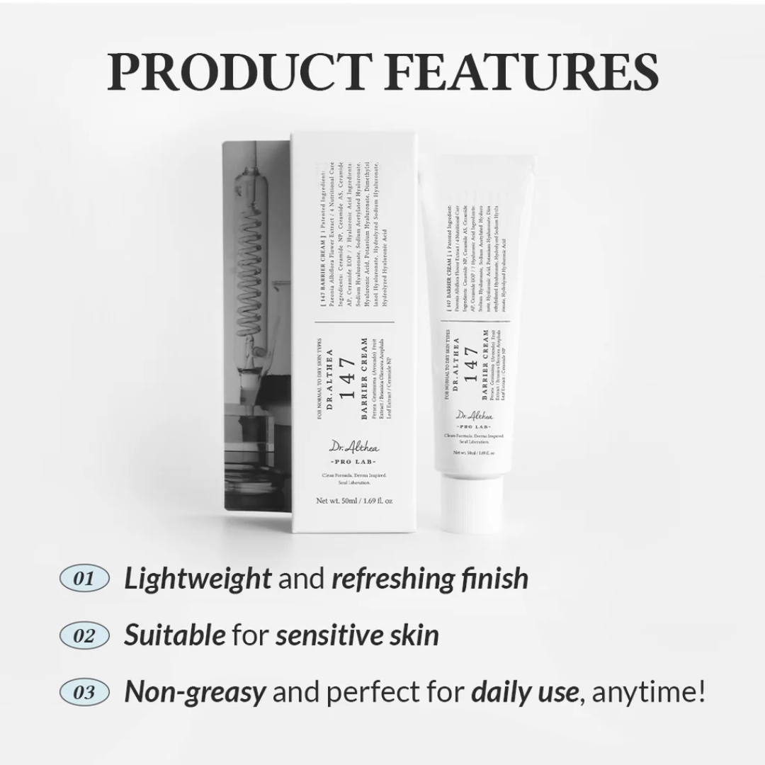 Dr Althea 147 Barrier Cream Face Moisturizer 50ml