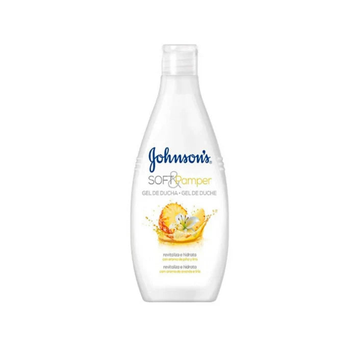 Johnson's soft and pamper body wash with pineapple and lily aroma 400ML - Medaid International