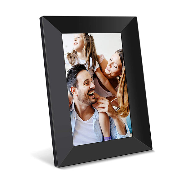 Feelcare Frameo Digital WiFi Picture Frame 8 inch, Send Photos or Videos from Anywhere, 16GB Storage,1280x800 IPS HD Display,Touchscreen for Easy Navigation, HN-DPF8000BLACK