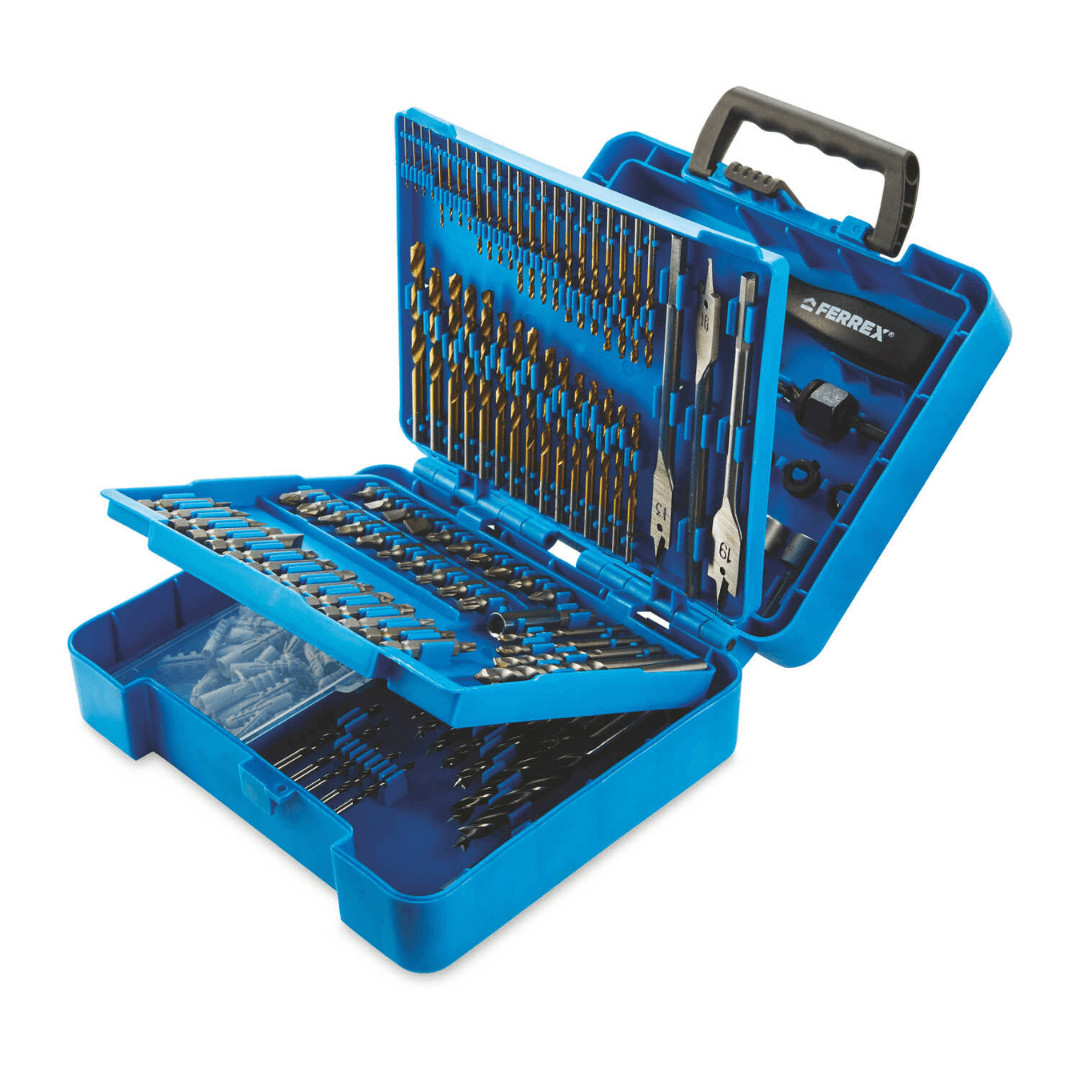 Ferrex 204 Piece Drill Bit Set Lebanon"
