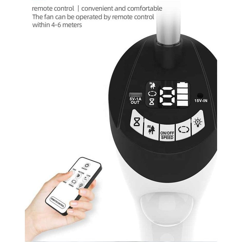 NATIONAL RECHARGEABLE FAN ABH-8000