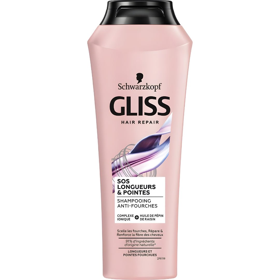 GLISS SOS Shampoo Lengths & Ends – 250ml Made in EU
