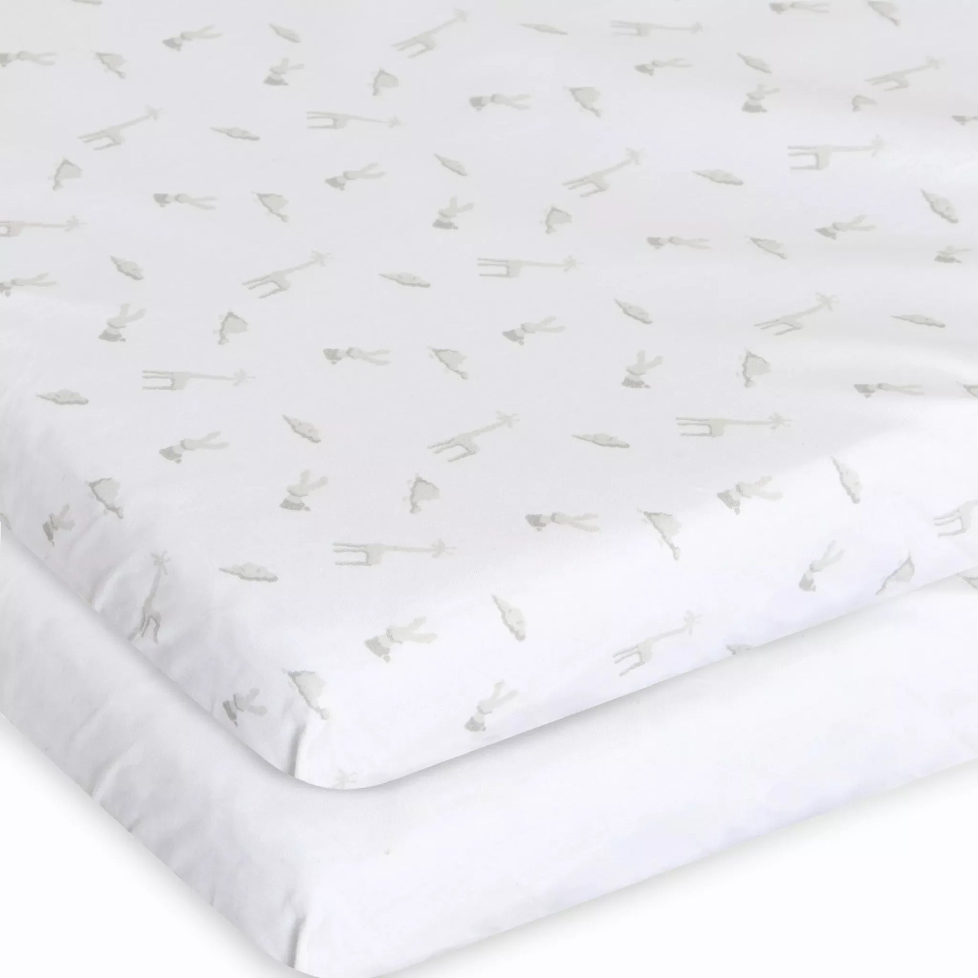 Chicco - Crib Set Cotton Up  & Down - Next To Me  Forever - Cloud