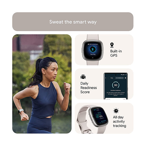 Fitbit Sense 2 Advanced Health and Fitness Smartwatch with Tools to Manage Stress and Sleep, ECG App, SpO2, 24/7 Heart Rate and GPS