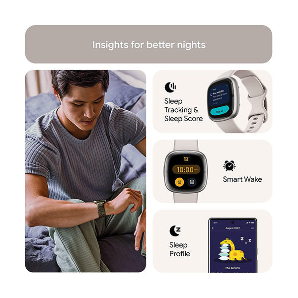 Fitbit Sense 2 Advanced Health and Fitness Smartwatch with Tools to Manage Stress and Sleep, ECG App, SpO2, 24/7 Heart Rate and GPS