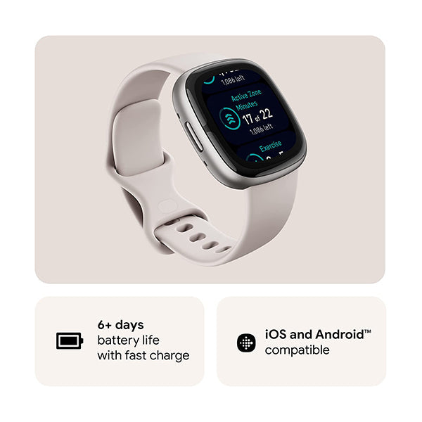 Fitbit Sense 2 Advanced Health and Fitness Smartwatch with Tools to Manage Stress and Sleep, ECG App, SpO2, 24/7 Heart Rate and GPS