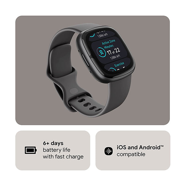 Fitbit Sense 2 Advanced Health and Fitness Smartwatch with Tools to Manage Stress and Sleep, ECG App, SpO2, 24/7 Heart Rate and GPS