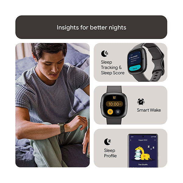 Fitbit Sense 2 Advanced Health and Fitness Smartwatch with Tools to Manage Stress and Sleep, ECG App, SpO2, 24/7 Heart Rate and GPS