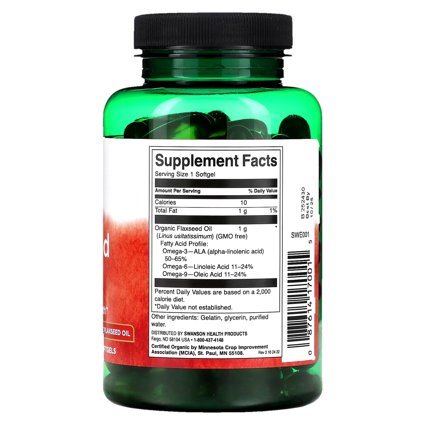 Flaxseed oil 1000 Mg